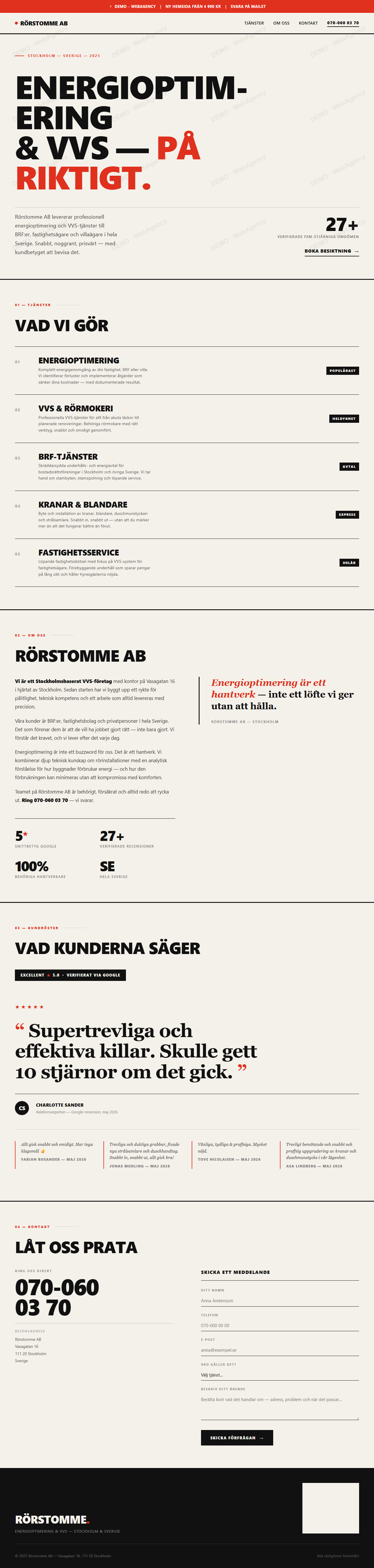 Rörstomme AB